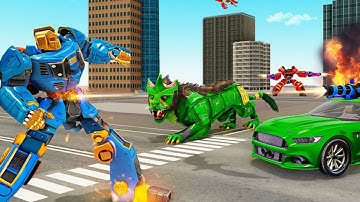 Amazing Game! Lion Robot Car Transforming Games , Android Gameplay