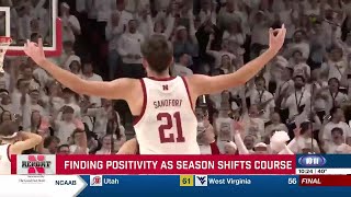 Nebraska men's basketball finding positivity as season shifts course