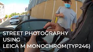 Leica M Monochrom(typ246) Street Photography | Los Angeles 2020