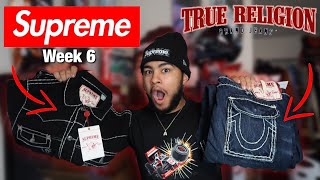 SUPREME TRUE RELIGION WEEK 6 UNBOXING !! | SUPREME FW21