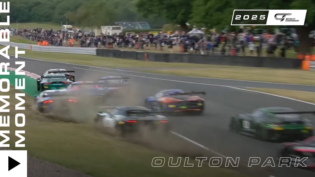 Chaotic Start at Oulton Park! | British GT 2025