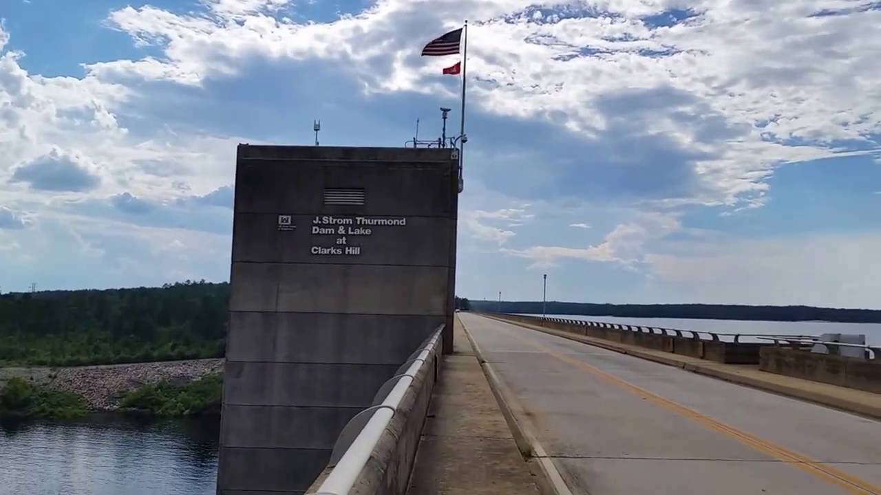 Lake Strom Thurmond Dam YouTube