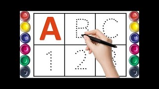 1234 Numbers | 123 Number Names | abcd | A for apple| abcd rhymes| nursery rhymes| ABC Kids YT | ABC