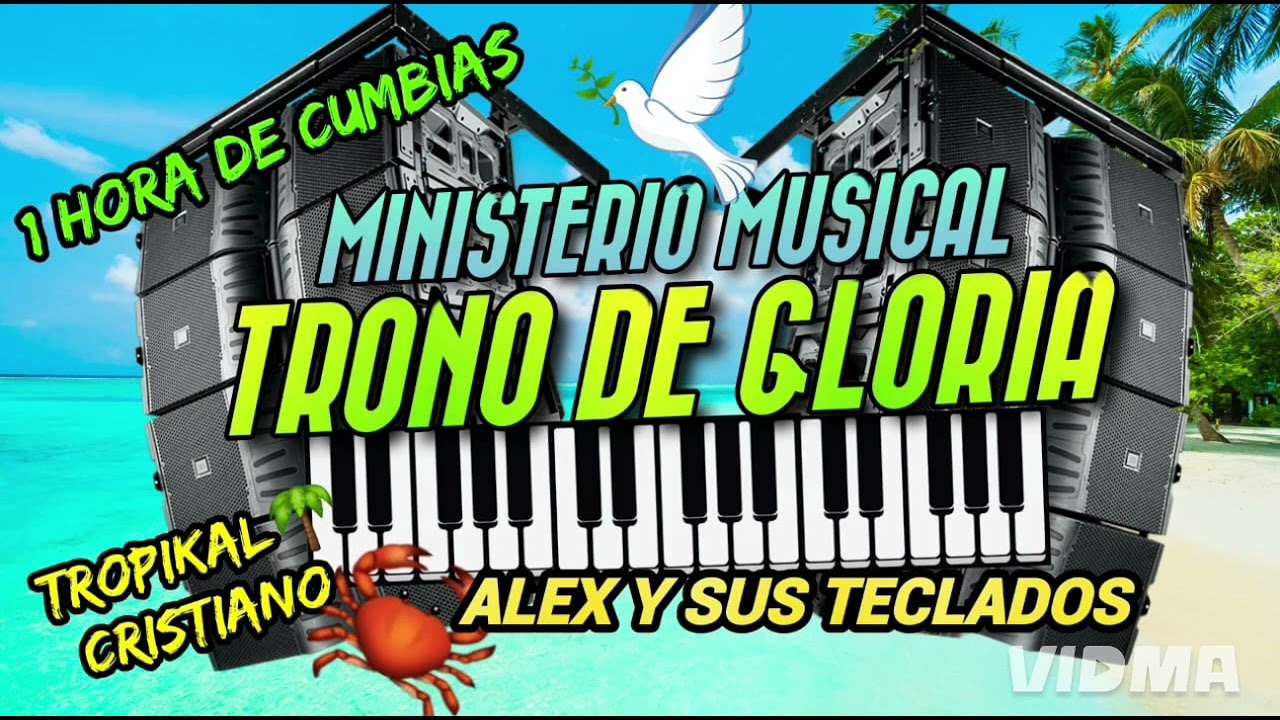 Musica Tropical cristiana alegre 🎶 en vivo 🔴🔴🎵 tecladista cristiano 🎼