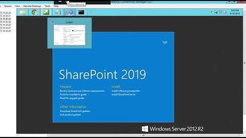 Setup Microsoft SQL and Microsoft  SharePoint #getajobintech