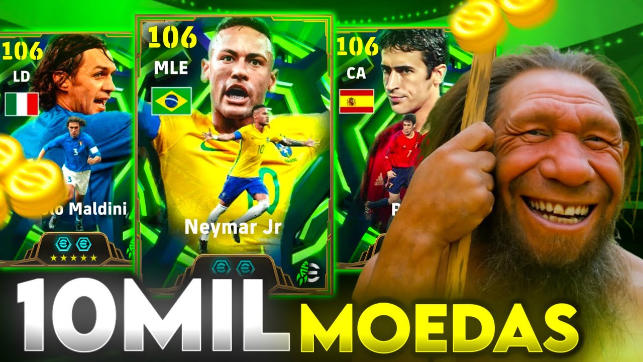 Girando 10 MIL MOEDAS no Novo NEYMAR OLÍMPICOKKKKKKKKKKKKKKK