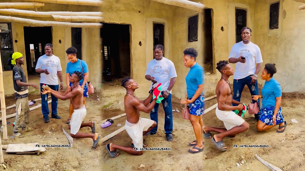 After rounding up her nysc lady went to gift all the money she made from her service to her man