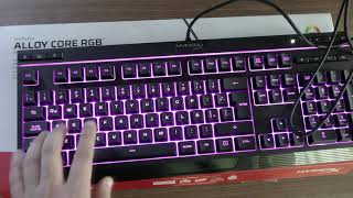 Alloy Core RGB l Unboxing+Review Hyperx (Español)