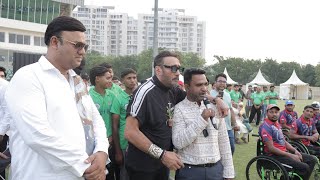 Commentary with Jackie Shroff Dada during 5th National Wheelchair CC opening Ceremony 