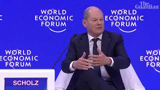 DAVOS: Zalmayev presses Olaf Scholz to give Ukraine Leopard tanks. Scholz refuses.