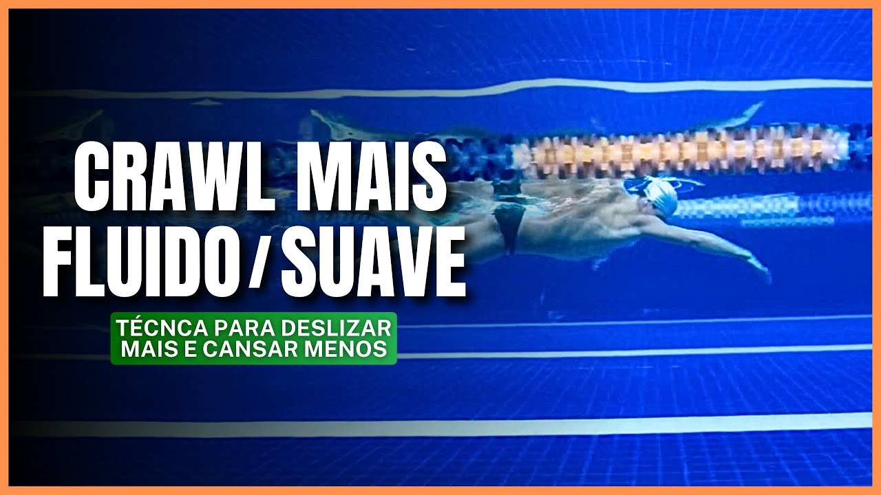 ✅ [APRENDA] COMO NADAR MAIS FLUIDO - NADO CRAWL MAIS FÁCIL