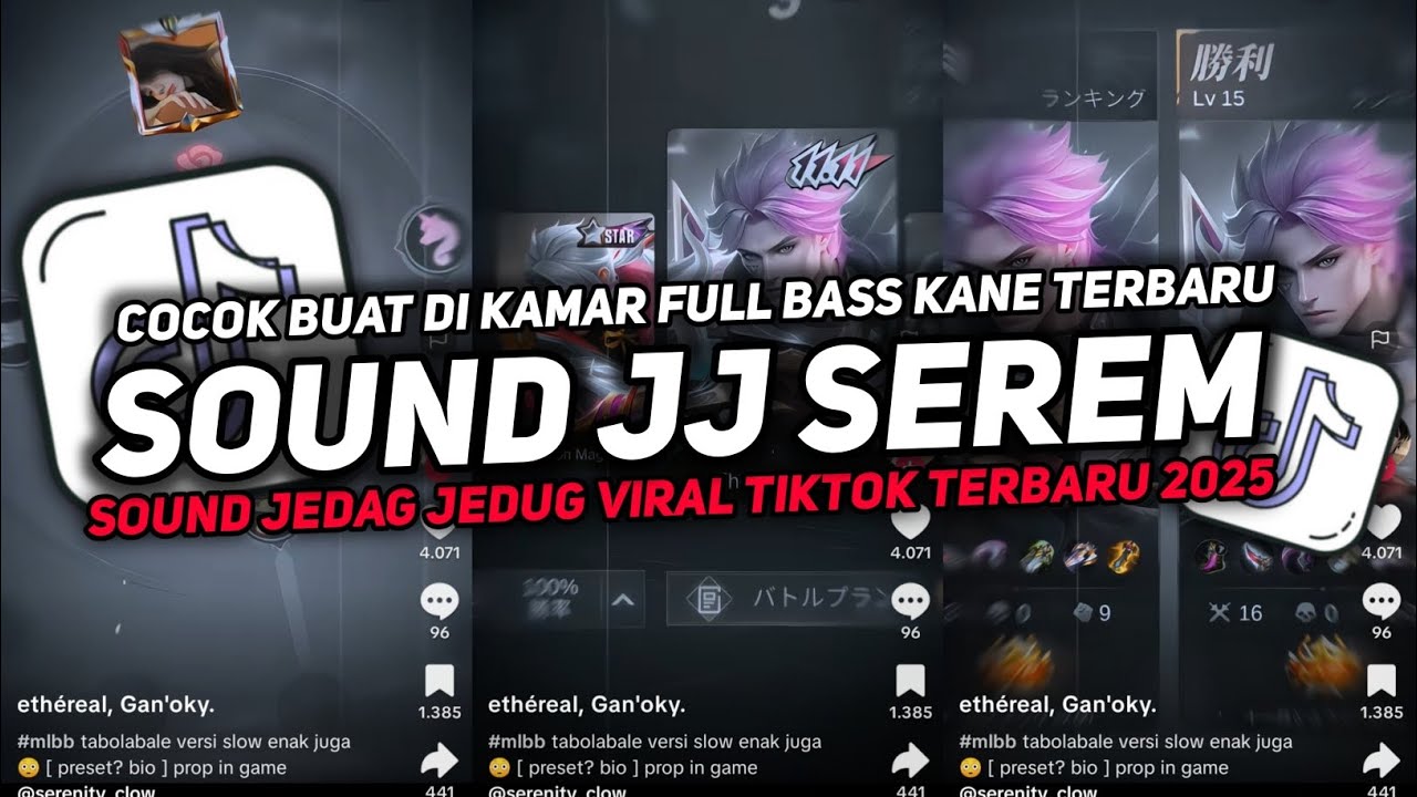 DJ SOUND JJ SEREM V24 FULL BASS GACOR KANE COCOK BUAT KAMAR MENGKANE VIRAL TIKTOK TERBARU 2025🎧