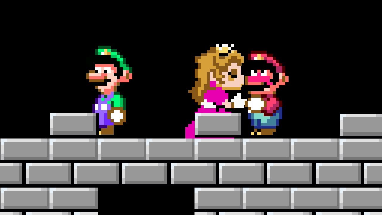 Super Mario World but it's a Co-op