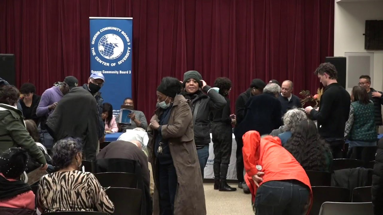 Community Board 3 Queens January 2023 Meeting