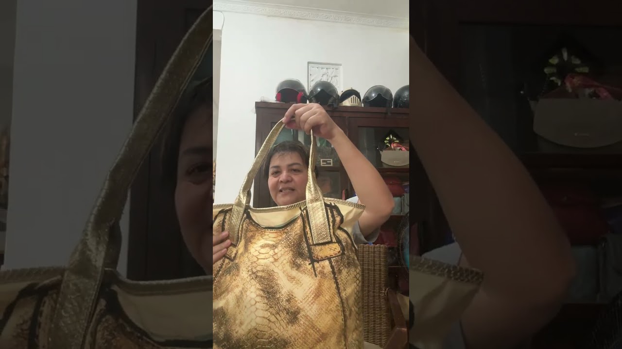 Senin siang dgn tas nylon