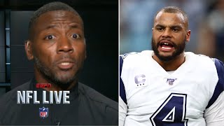NFL LIVE | Could Trey Lance be an option if don't extend Dak? - Ryan Clark's message to the Cowboys