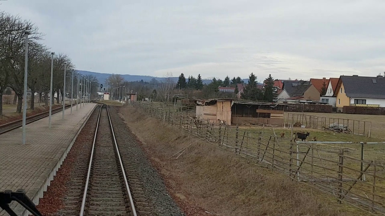 Führerstandsmitfahrt Nordhausen Nord-Ihlfeld #1