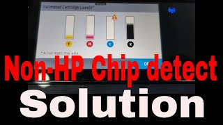 Nonhp Chip Detected Cartridges  Solution By Downgrade Firmware  Inside