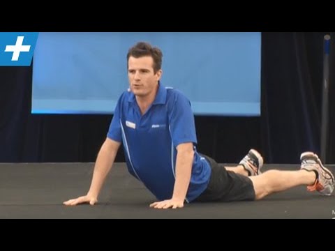 Extension stretch for lumbar spine disc injury and pain | Feat. Tim Keeley | No.16 | Physio REHAB
