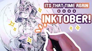 Its time for Ink and Lines! Inktober season :'D