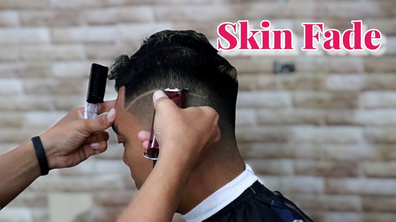 Skin fade | Hair Cut For Men | Potong Rambut Pemula - YouTube
