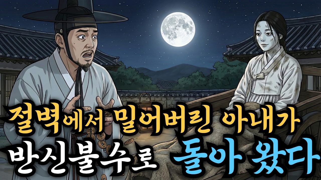 만석지기 집안에 들어온 '효자 사위'의 이중생활, 밤마다 담을 넘은 기막힌 이유/야담/민담/설화/전설/조선야담/야사/구전야사/옛날이야기