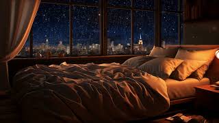 Relaxing Sounds Piano Music  Rain Sleep Music With Rain  Comfortable Atmosphere With Rain Outside