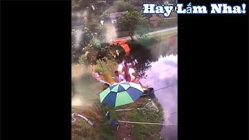 Full Clip hai thanh niên câu cá "Bị Điện Giật" xém chết ở Lào Cai