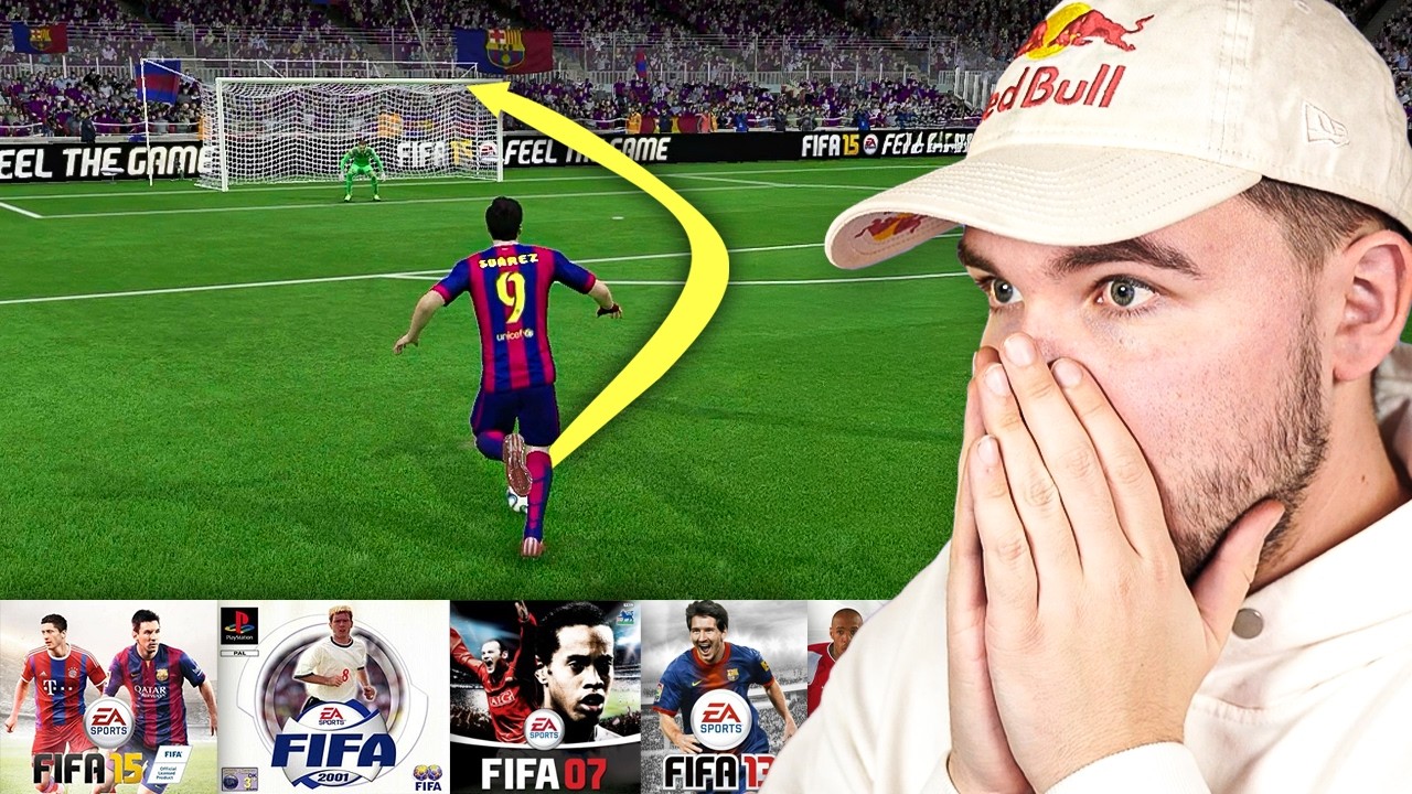 STRZELAM GOLA Z DYSTANSU W 5 RÓŻNYCH FIFACH!