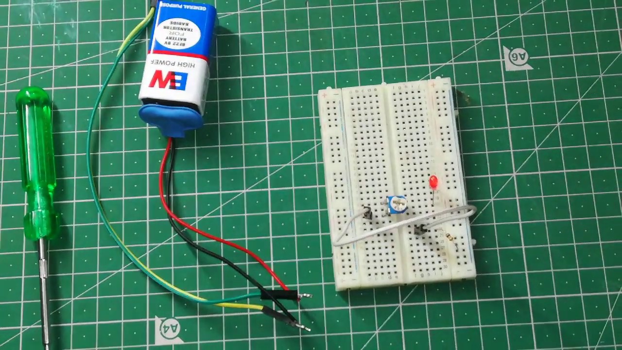 Circuit Building Using Variable Resistor (Potentiometer ) - YouTube
