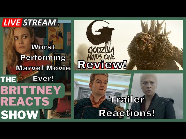 The Marvels Trailer Reaction + Movie News + Movie Reviews + Q&A 