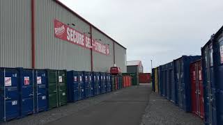 Steeles Removals Limited Secure 24/7 Self Storage site Barrow-in-Furness Cumbria UK