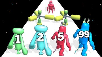 GARTEN OF BANBAN Run Merge Level Up Gameplay Android iOS Games