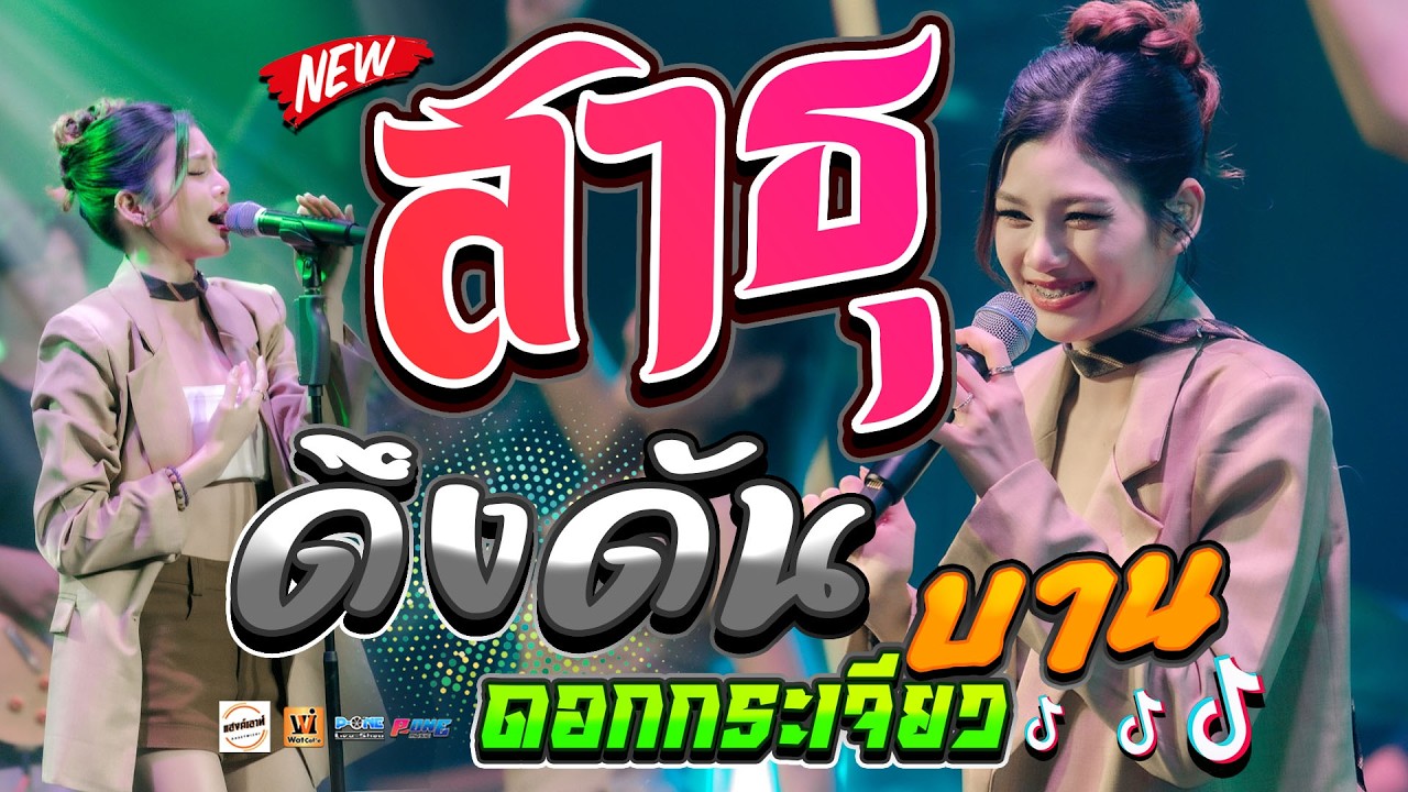 🚩ฟังยาวๆ1ชม. เต็มอิ่ม!! #สาธุ | มื้อได๋สิคิดฮอด | ดอกกระเจียวบาน | ดึงดัน - คอนเสิร์ต【ปลาย กนกพร】