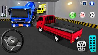 New Cement Truck Stuck in Parking Garage - 3D Driving Class - Car Game - 3D Driving Class 2026 screenshot 3