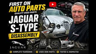 2005 Jaguar S Type Ready For Disassembly and Parting Out For eBay In Texas