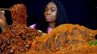 MUKBANG | NUCLEAR FIRE NOODLES | WHOLE TILAPIA FISH |