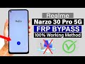 Realme Narzo 30 Pro 5G - Bypass Google Account/ FRP Unlock | 100% Working (Without Pc)