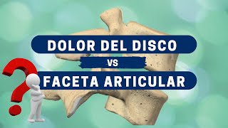 DOLOR DEL DISCO VS FACETA ARTICULAR