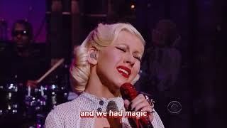 Video thumbnail of "Christina Aguilera - You Lost Me (Lyrics on screen)"