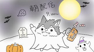 【朝配信】お菓子くれないとイタズラしちゃうよー