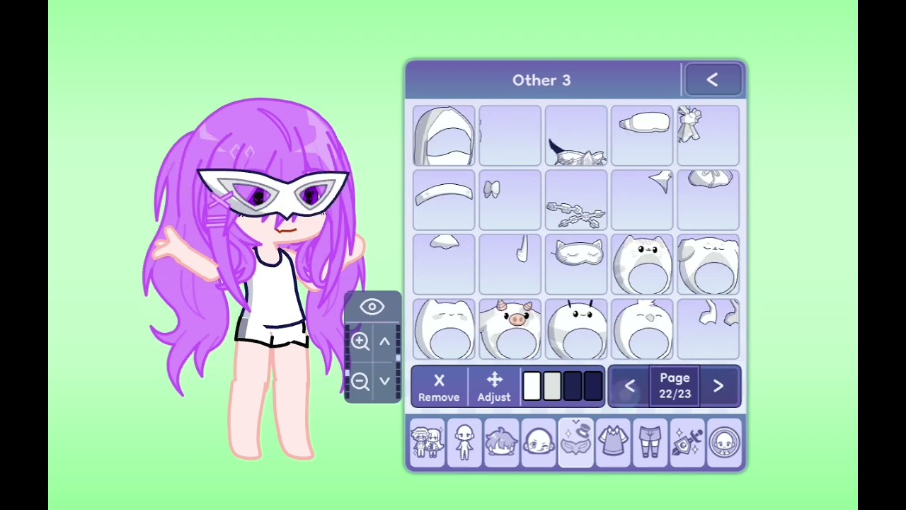 Me in gacha life 2 and shoing you how I do it my won