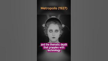 Metropolis: The First AI-Related Movie