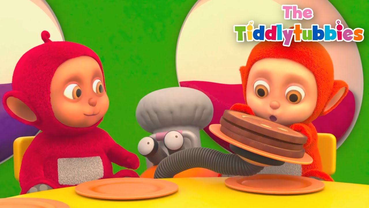 Tiddlytubbies eat the BEST TUBBY TOAST  1 HOUR   Full Episode Compilation