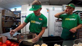 Работа Subway в Германии. Отработали первый месяц