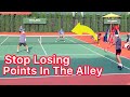 Stop Getting Beaten Down The Alley! (Doubles Tennis Strategy Explained)