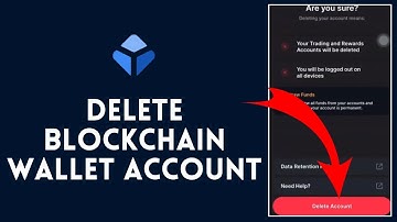How to Delete Blockchain Wallet Account