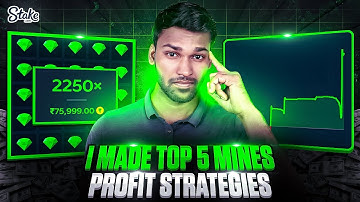 I TESTED TOP 5 MINES PROFIT STRATEGIES ON STAKE 🤑