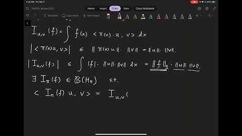 Abstract Harmonic Analysis  - Lecture 13 part 1