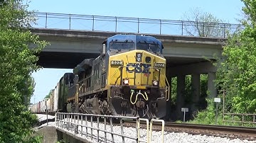 CSX AC44CW 522 Leads Manifest Q583-01 on 5/1/22